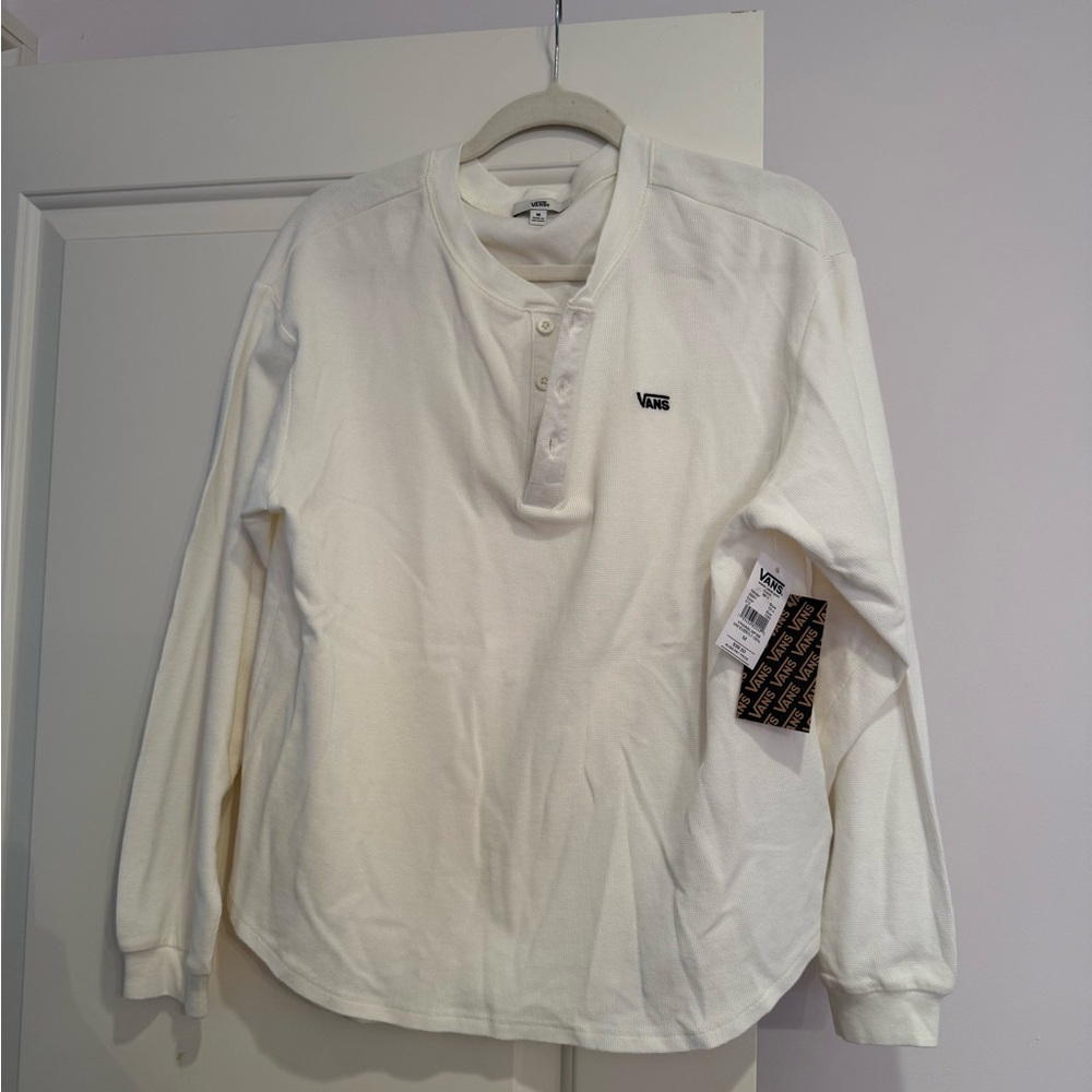 Vans Long Sleeve Henley Shirt